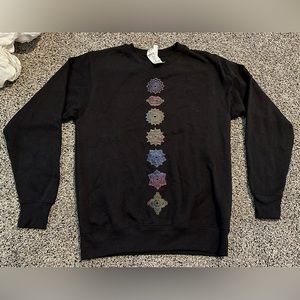 Juniors' Henna Chakras Aligned Fleece